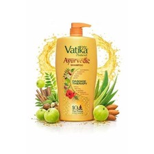 Dabur Vatika Ayurvedic Shampoo 1L Strong Healthy Hair No Parabens All Hair Types 0.75 per gallon