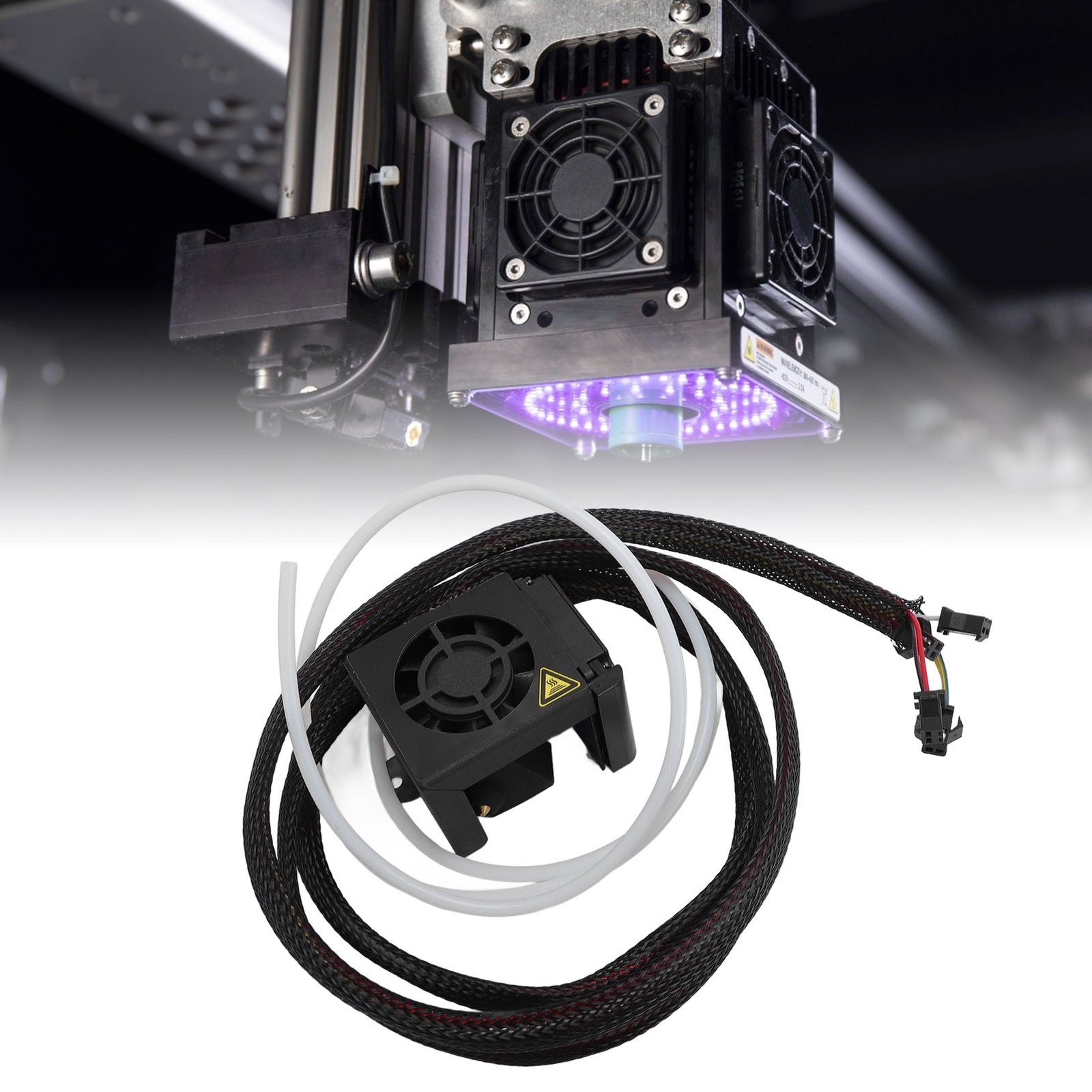 Full Assembled Hotend For Ender 5 Aluminum Heating Block Nozzle Cooling Fan Fit