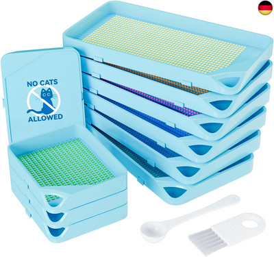 ARTDOT 10 PCS Interlocking Diamond Painting Schiffchen Set, Stackable Tablett