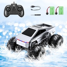 Amphibious Remote Control Car 1:16 Monster Truck Toy for Boys RC Car, Waterproof