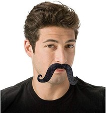 Fiesta Moustache Black Suit Yourself Fancy Dress Up Halloween Costume Accessory