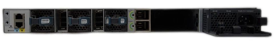 Cisco WS-C3850-12X48U-S 48-Port UPoE Switch 1100W PSU - Image 4 of 4