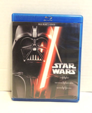 Star Wars Blu Ray DVD Set New Hope Empire Strikes Back Return Jedi Video Movie