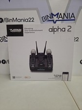 The Platinium Karaoke Alpha 2 Hybrid Karaoke Player With 2 Wireless Microphone