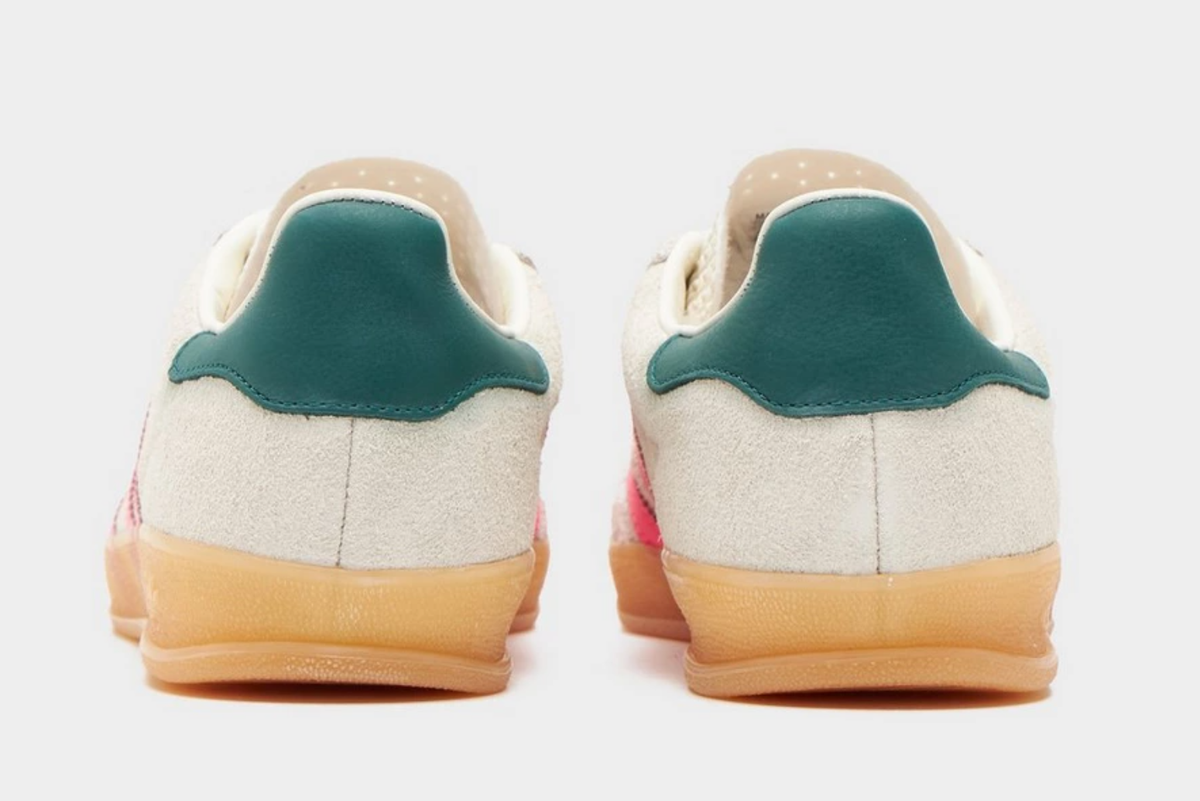adidas gazelle silver green womens adidas Gazelle Indoor W Lucid Blue 5.5 main image 1