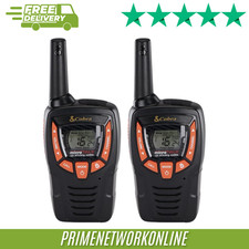 Cobra AM655 Compact Walkie Talkies – 2 Pack 100% ORIGINAL ⭐⭐⭐⭐⭐