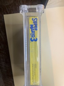 Super Mario Bros. 3 LEFT BROS SEALED Wata 6.0 B+ First Print Key Not VGA Cgc Psa
