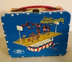 Vintage 1971  The Harlem Globetrotters Metal Lunchbox & Thermos — photo 3