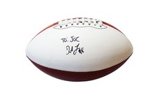 Duke Johnson Cleveland Browns signed full size football |CERT Autograph 4316a100