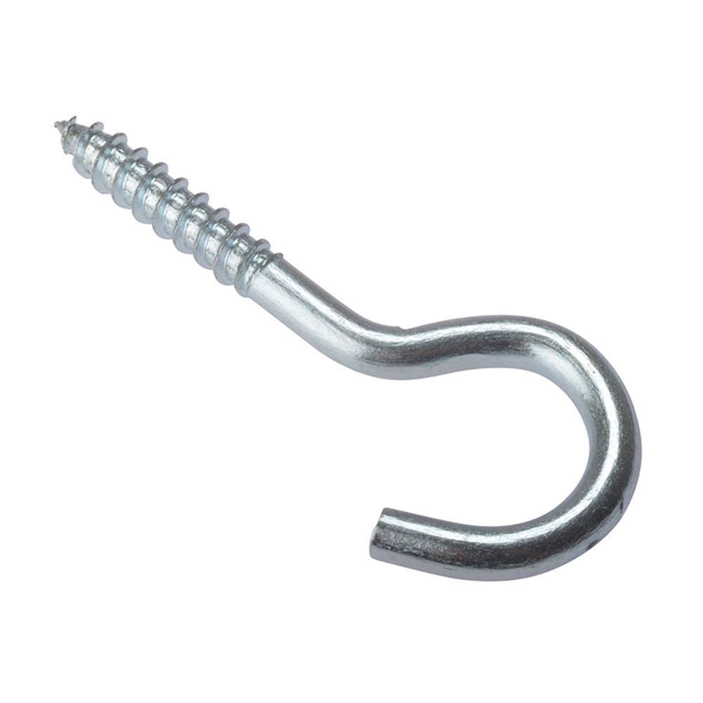 ForgeFix FORSH6010M Screw Hook ZP 60 x 10Ga Bag 10 | - Image 3