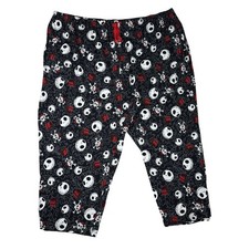 Disney The Nightmare Before Christmas Men's 7XL Jack Skellington Lounge Pajama