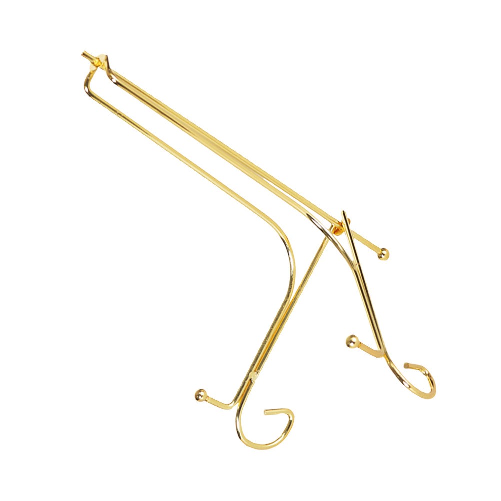 Metal Plate Holder Display Stand Small Stands for Desktop Supporter