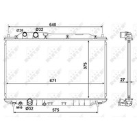 NRF 53186 KüHler MotorküHler WasserküHler MotorküHlung