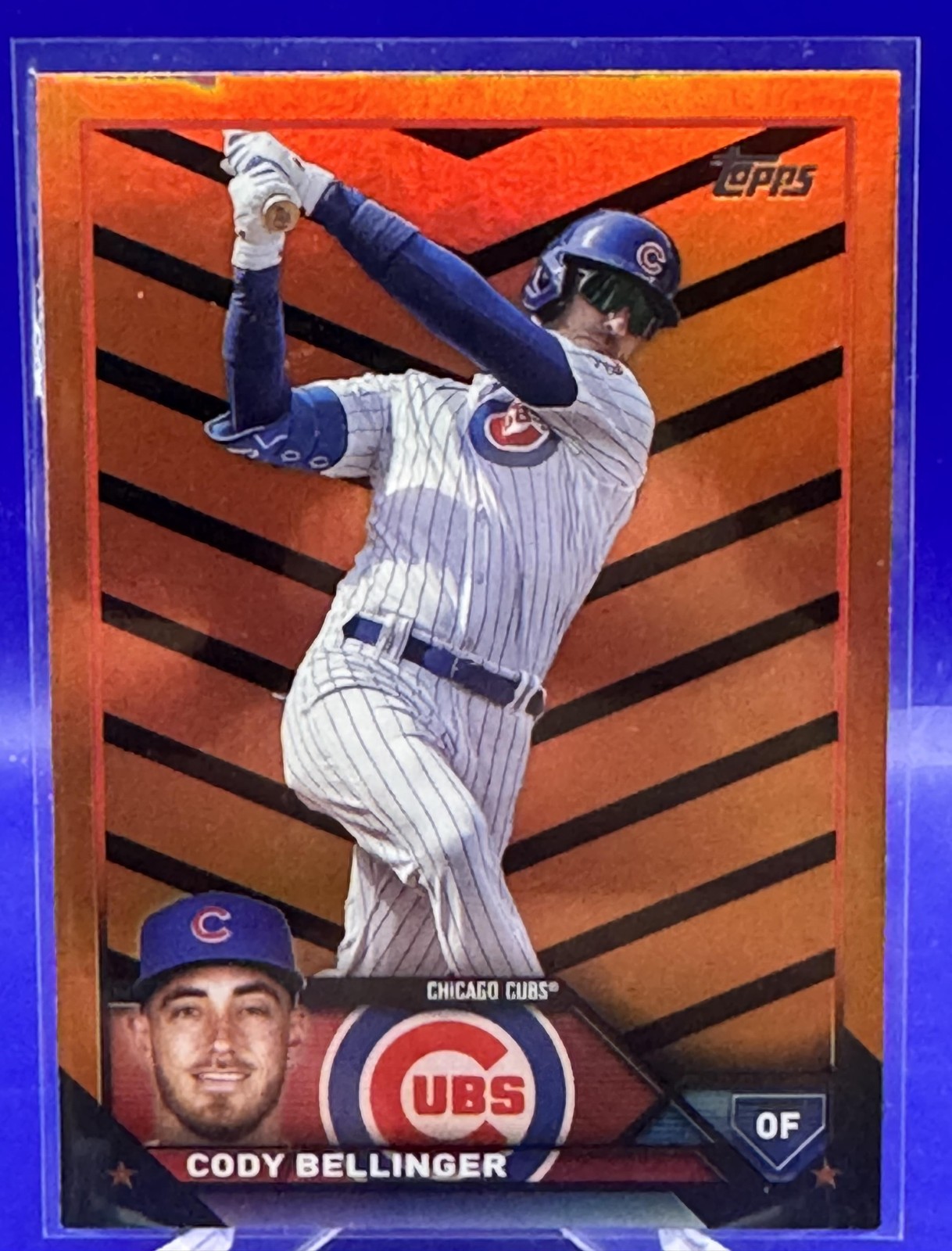 2023 Topps Update Cody Bellinger #US300 Orange Black Foil Chicago Cubs Baseball Card
