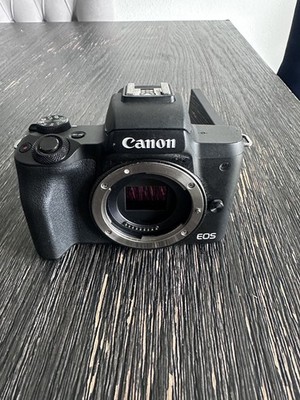 Canon EOS M50 Mark II 24.1MP Mirrorless Camera - Black (Body Only)