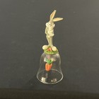 Warner Bros Bugs Bunny Clear Bell 1998 Looney Tunes VTG  — photo 1