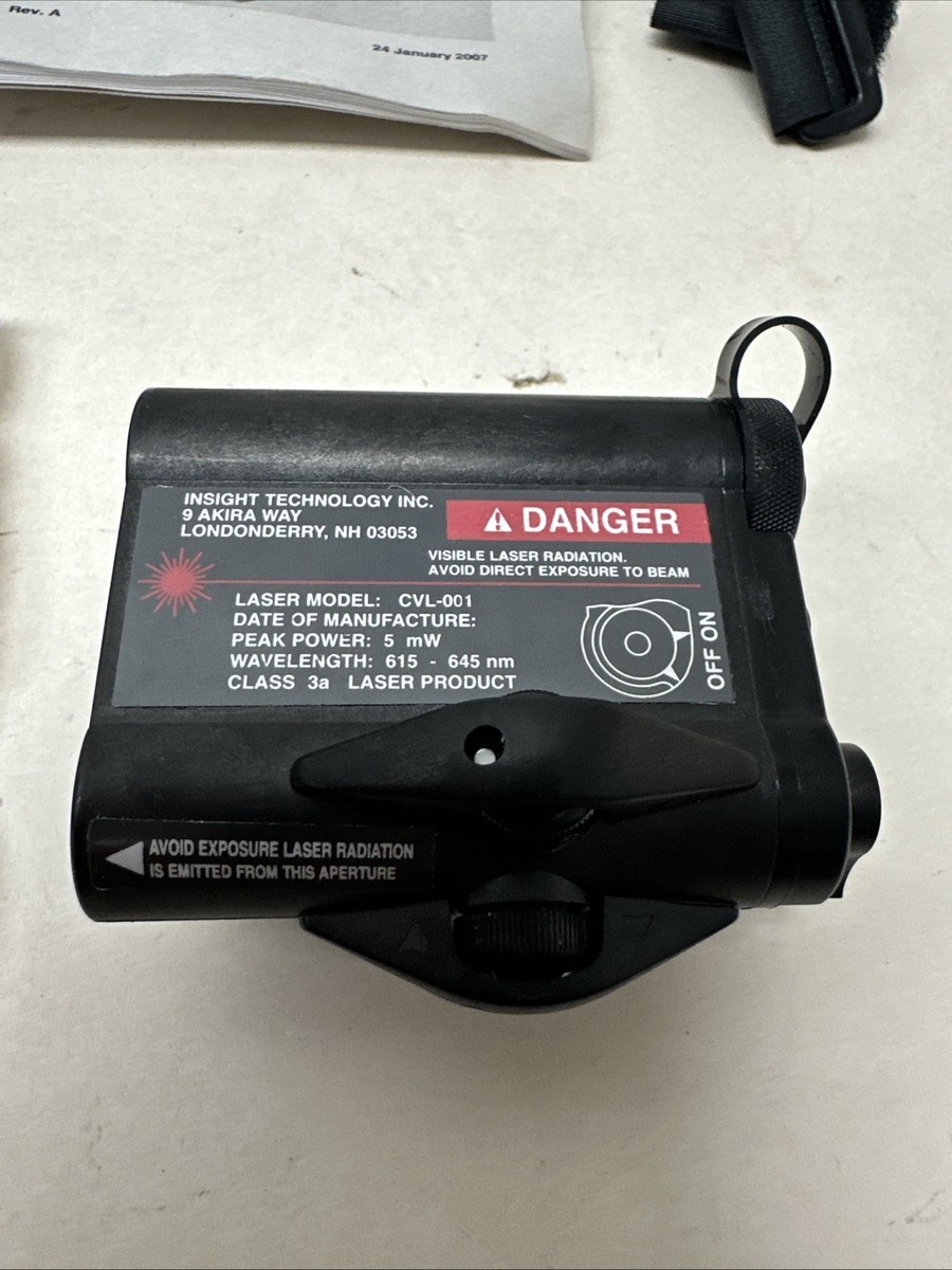 Insight AN/PEQ-5 CVL Carbine Visible Laser PAQ Red GWOT Clone