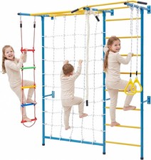 VEVOR 7-in-1 Indoor Jungle Gym for Toddlers