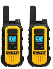 DEWALTDXFRS300 Heavy-Duty 1-Watt Walkie Talkies 2-Pack 