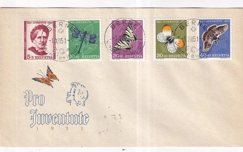 Switzerland Pro Juventute 1951 First Day Cover