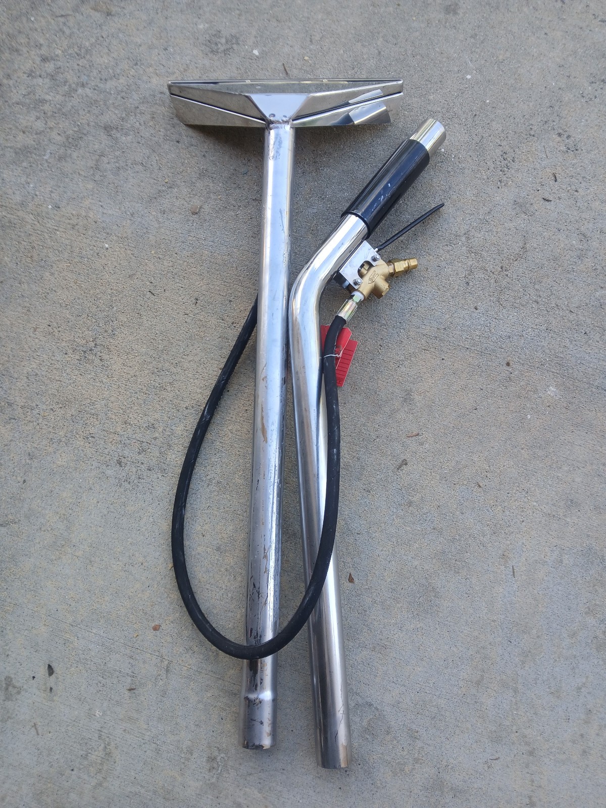 12"  Wand 1 Jet Collapsible Foldable Carpet Wand - Best Backup Wands - Powrflite