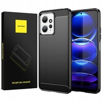 Spacecase Case Cover FüR Xiaomi Redmi Note 12 4G Schwarz