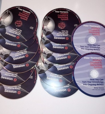 Peter Thomson of Nightingale Conant Fame. Product Creation and Marketing CDs 