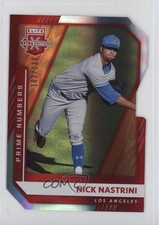 2021 Panini Elite Extra Edition Prime Numbers B Die-Cut /130 Nick Nastrini 0rd2