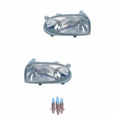 Halogen Scheinwerfer Set H1/ H1 für VW Golf III Cabriolet Variant inkl. Lampen
