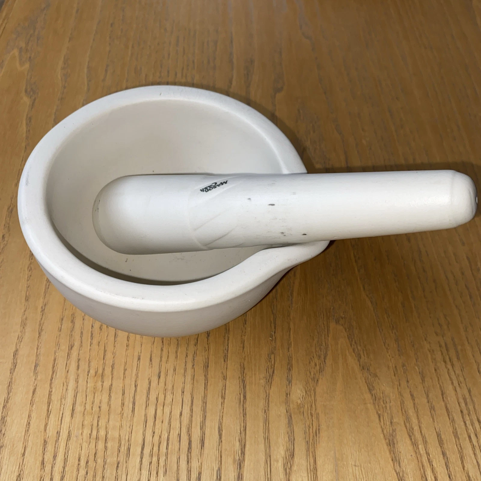 Original Mason Cash Stoneware Pestle & Mortar