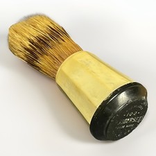MCM Barbers Shave Cream Brush MADE RITE 100 Sterilize Pure Bristle rubber