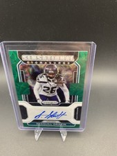 2021 Panini Prizm Green Scope SHAQUILL GRIFFIN AUTO /49 Seattle Seahawks