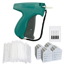 2006pcs Tagging Gun for Clothing, Price Tag Attacher Kit 2" x 3/4", Green