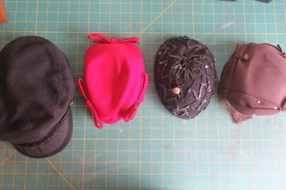 4 Vintage Hats