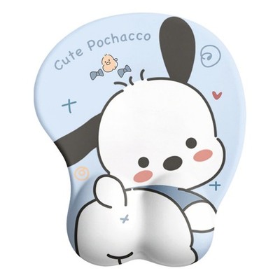 3D Cartoon Mouse Pad with Wrist Rest, Raised Buttocks Ergonomic Mousepad Funn...