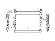 Radiateur Ford S-MAX