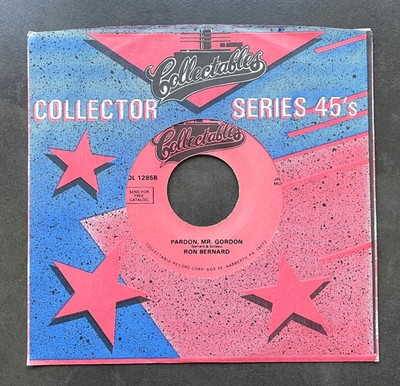 7'' Ron Bernard - Pardon, Mr. Gordon - US 45