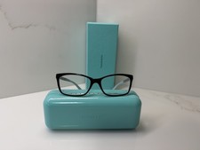 Tiffany Co. Eyeglass Frame TF2103-B 8055 Black on Tiffany Blue 56-16-140