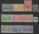 11 Haiti 1949 stamps REDUCED used (Bicentenary)($2.00 Bargain)