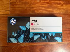 Genuine HP 728 Magenta High Yield 300ml Ink Cartridge HP DesignJet T730 T830