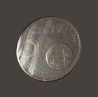 2000-R Italy 🇮🇹 5 Euro Cent Copper- Plated Steel Coin — photo 1
