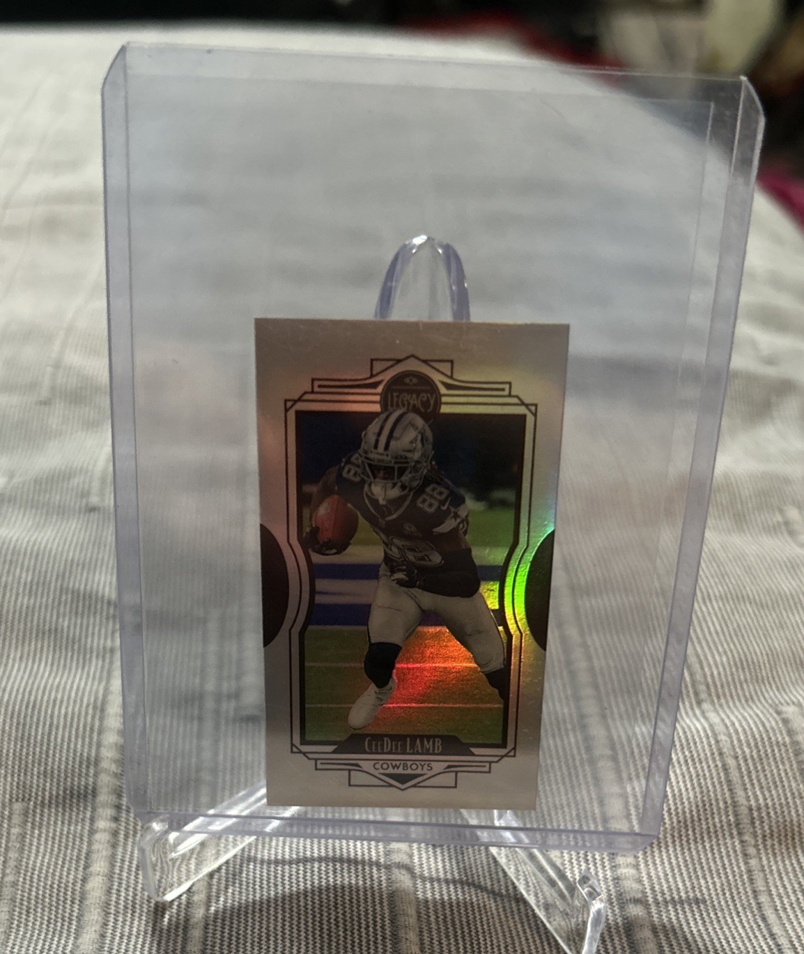 2021 Panini Legacy - CeeDee Lamb #4 Premium Edition Mini Silver
