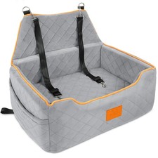 Dog Car Seat for Large/Medium Dog, Booster Seat for Dogs Under 55Lbs or 2 Sma...