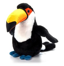The Petting Zoo Bird Toucan Stuffed Animal, Wild Onez, Kids Medium, Black