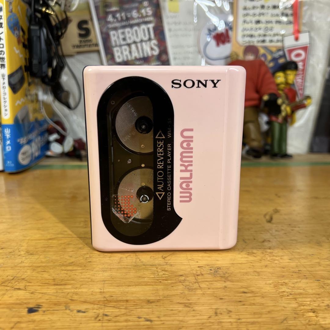 Sony Walkman WM-51 Cassette Player Serviced Tested Beautiful Condition JAPAN JP