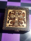 1 of 1  GN'R Wood Burned PICK & STRINGS BOX / Holder - Guns N Roses - Guitar Box — photo 8