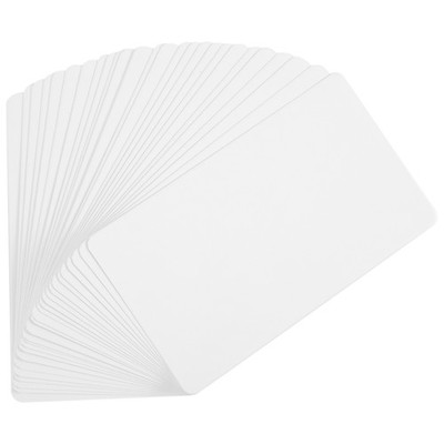 Leeres  Karton Papier Nachricht Karte Visitenkarten Wort Karte DIY Tag2614
