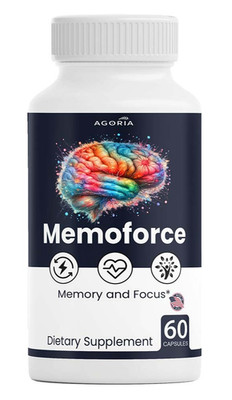Memoforce MAX Brain Health for Memory, Cognitive Health & Wellness (1 Pack)