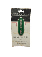 NOS Classic Vintage Schwinn Bicycle Head Badge-1995