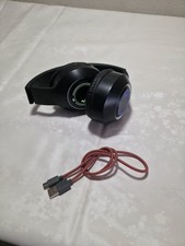 New: Wireless Gaming Headset with RGB Light - Bluetooth & 2.4GHz for PC PS5 Xbox 10